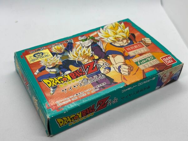 ファミコンソフト ドラゴンボールZ外伝 サイヤ人絶滅計画 箱説付き