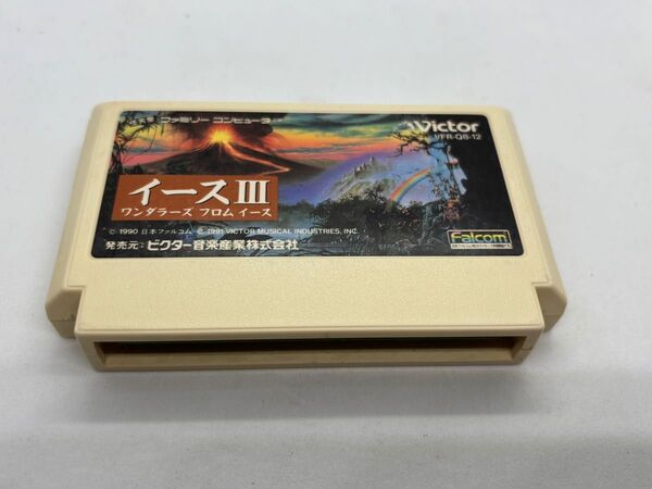 ファミコンソフト イースⅢ ワンダラーズフロムイース 箱説なし