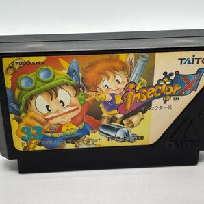 インセクターX タイトー ファミリーコンピュータソフト 箱説なし