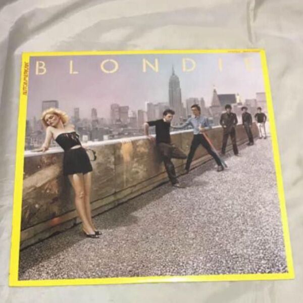 ブロンディ オートアメリカン LPレコード シングル付きコール・ミー/ヒーローズ シングル付き