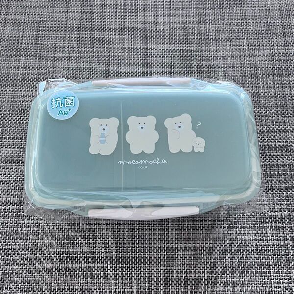 抗菌1段ドームランチBOX お弁当箱 ほっこりモコモカ モコモカ ランチボックス 弁当箱 日本製