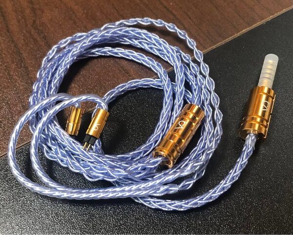 BEAT AUDIO SILVERSONIC MKVII 8WIRE(2pin 4.4mm)