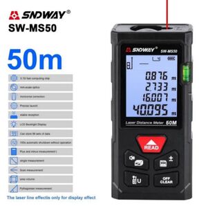 SNDWAY レーザー距離計 レーザー計測器 本格仕様 MS50 距離計測器 ゴルフ距離