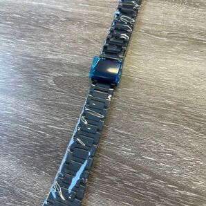 汎用 18mm ブラックメタルバンド チープCASIOなどに Hリンク