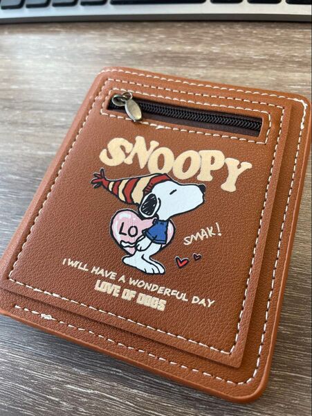 スヌーピー 財布 ブラウン 未使用