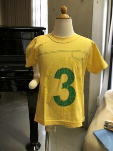 子供服misostmry黄色Tシャツ5歳未使用送料無料