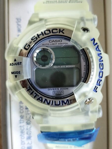CASIO G-SHOCK FROGMAN DW-8200K-7JR マンタ クリアスケルトン