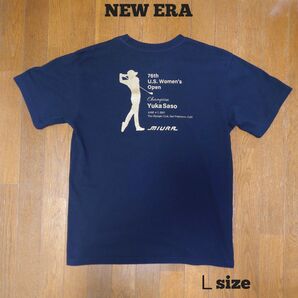 NEW ERA 第76回全米オープン初優勝 笹生優花選手 記念Tシャツ L