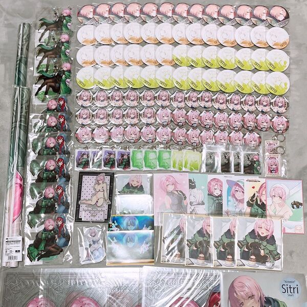 嘆きの亡霊は引退したい シトリー DMMスクラッチ くじ引き堂 アクスタ 缶バッジ 特典