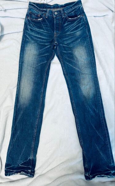 W501-00リーバイス501 359レギュラーストレート ボタンフライ W27 ジーンズ デニムパンツ Levi リーバイス