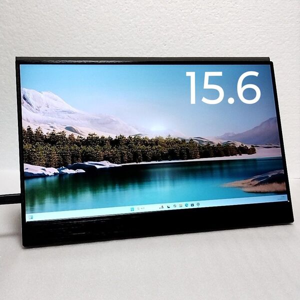 【送料込】 15.6インチフルHD USB-C miniHDMI モバイルモニター IPS FHD 1920x1080