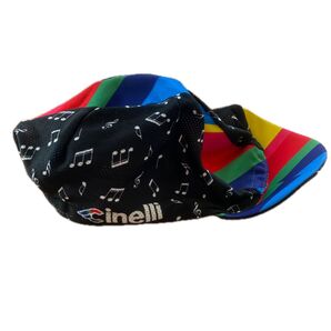 cinelli サイクルキャップ レインボー 音符