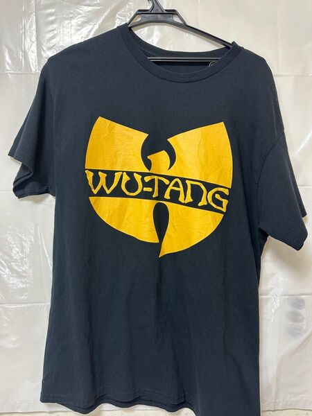「希少」WU-TANG ロゴ Tシャツ ブラック 100%コットン 古着 Tシャツ