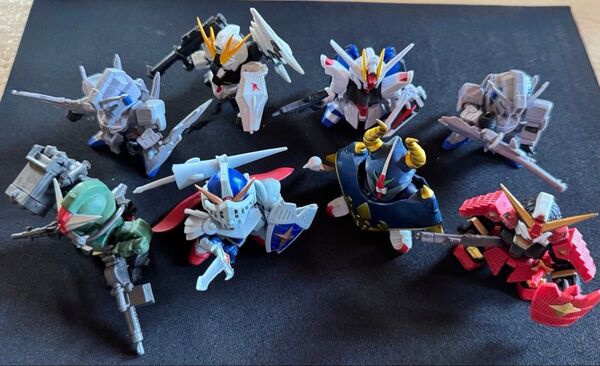 機動戦士ガンダム SD ガシャポン戦士フォルテ ナイトガンダム 武者ガンダム 他 8体まとめ売り