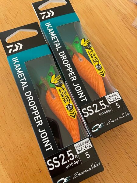 エメラルダス ダイワ ドロッパー イカメタル ケイムラクレイジーオレンジ ドロッパージョイント オモリグ