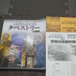 最新世界史図説タペストリー十八訂版と別冊白地図作業