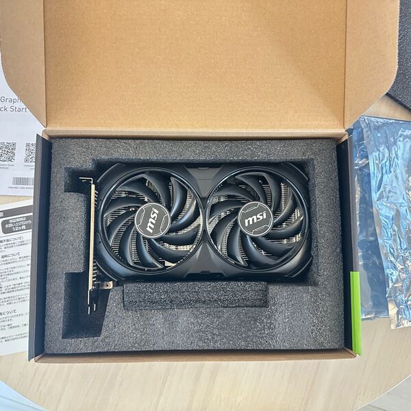 RTX 4060 Ti VENTUS 2X BLACK 8G OC