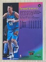 NBA Trading Card Bryant Reeves Rookie Card NBA Hoops 95-96 90年代 ブライアントリーヴス グリズリーズ Memphis Grizzlies_画像2