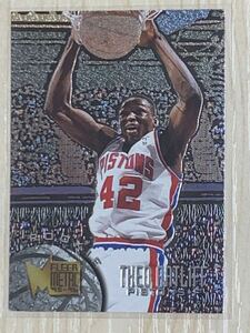 NBA Trading Card Theo Ratliff Rookie Card Skybox Metal 95-96 90年代 セオラトリフ 画像転載禁止 Detroit Pistons