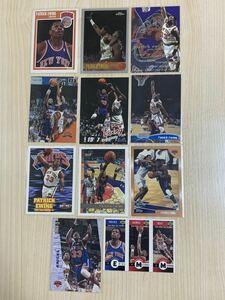 NBA Trading Card Patrick Ewing 11枚セット 90-98 Topps Upper Deck NBA Hoops パトリックユーイング NewYork Knicks 90年代 無断転載禁止