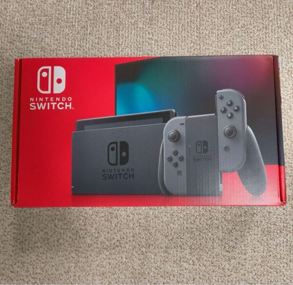 未使用に近い 【付属品完品】 Nintendo Switch 新型モデル 激安 グレー ニンテンドースイッチ 任天堂