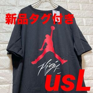 NIKE◇JORDAN◇FRIGHT◇ビッグシルエットTシャツ us L 綿100% 新品タグ付き