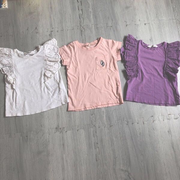 H&M 西松屋 Tシャツ 半袖 ノースリーブ 104 98 100