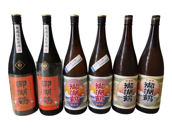 御湖鶴 純米吟醸 1800ml 6本セット