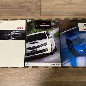 カタログ スバル STI インプレッサ 2008年8月時点