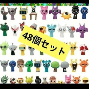 スプランキー フィギュア 48個セット トゥントゥントランプセット