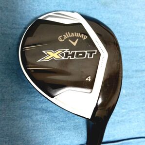 Callawayキャロウェイ XHOT フェアウェイウッド 4番ウッド カバー付き