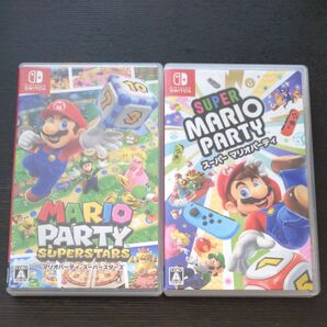 2個セット ニンテンドースイッチソフト マリオパーティ スーパースターズ スーパーマリオパーティ