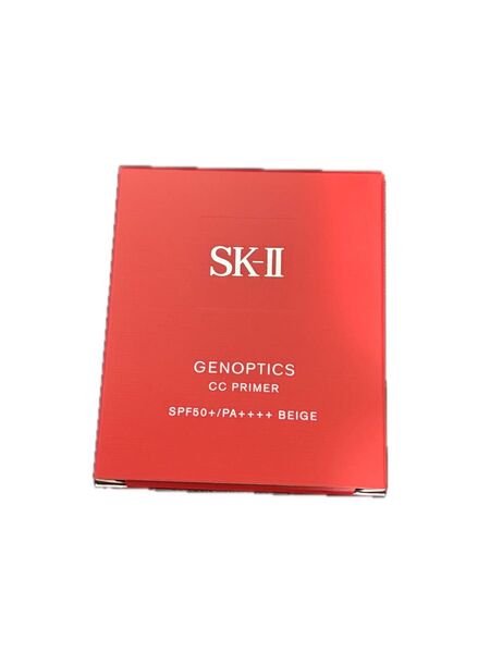 新品未開封 SK-II ジェノプティクス CCプライマー ナチュラルベージュ30g 日やけ止め美容クリーム SPF50+
