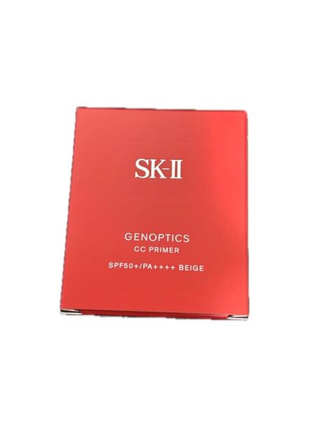 新品未開封 SK-II ジェノプティクス CCプライマー ナチュラルベージュ30g 日やけ止め美容クリーム SPF50+