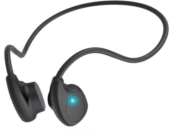 骨伝導イヤホン bluetooth5.4 ワイヤレスイヤホン 耳を塞がない 物理操作ボタン Type-C急速充電 超軽量 ブラック
