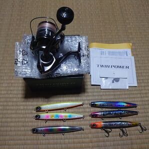 【良品】24ツインパワーC5000XG & サーフルアーセット【概要欄を御確認下さい】