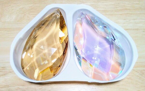 レア!ビックサイズ 廃盤*スワロフスキー #8721 89×52MM 2カラー×1個 計2個