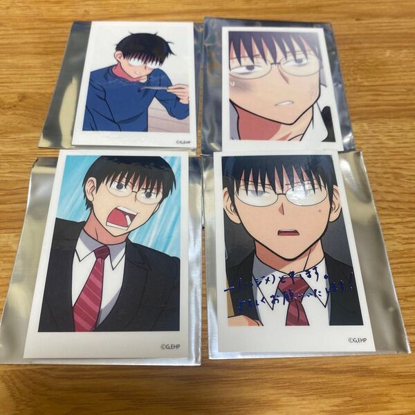 えぶりでいホスト ランダムチェキ風カード ハジメ 4種セット