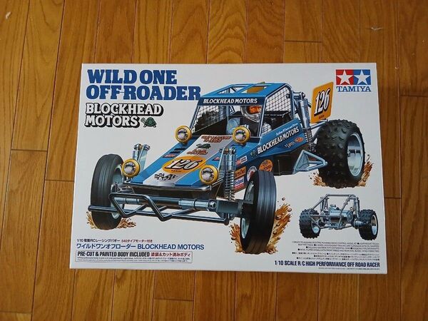 タミヤ ワイルドワンオフローダー BLOCKHEAD TAMIYA 未使用 未組立 電動RCレーシングバギー ラジコン
