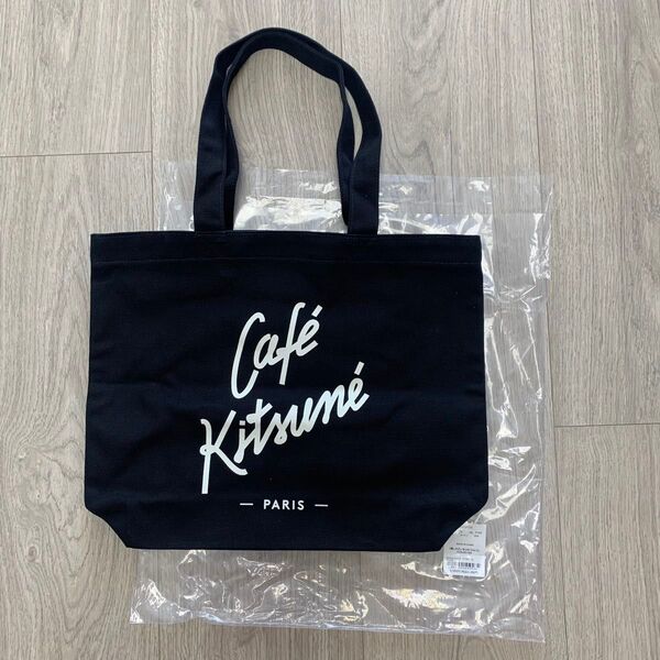 CAFE KITSUNE TOTEカフェキツネ トートバッグ キャンバス ワンマイルコーデ