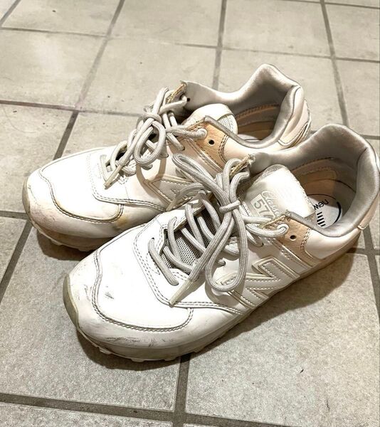 ★ニューバランス スニーカー白