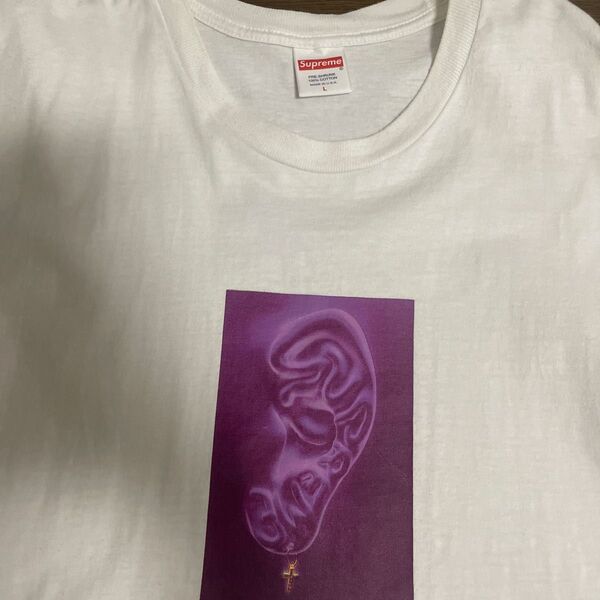 シュプリーム Tシャツ耳テイシャツ白supreme