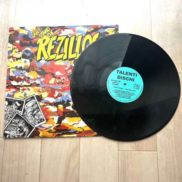 レコード ザ・レジロス CANT STAND THE REZILOS ジャンク品 中古品
