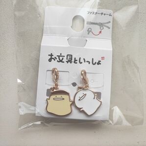 お文具といっしょ お文具さん プリンさん アベイル ファスナーチャーム パペット