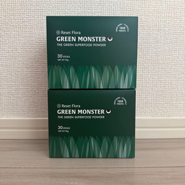GREEN MONSTER グリーンモンスター 乳酸菌 2箱 賞味期限2028年3月