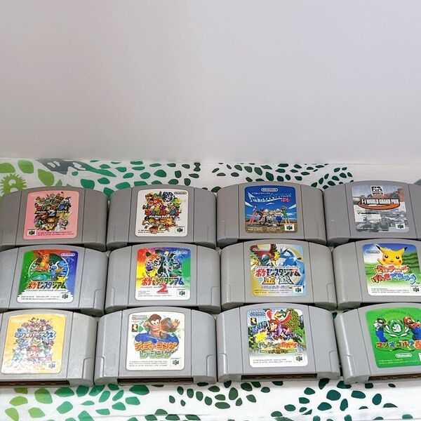 NINTENDO64 ソフト まとめ12本セットマリオパーティポケモンバンジョー