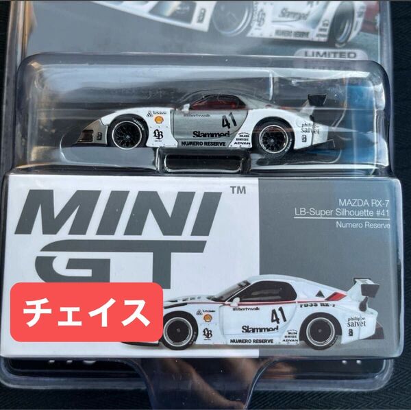 希少 チェイス MINI GT LB-SUPER SILHOUETTE #41 MAZDA RX-7 リバティーウォーク LBWK
