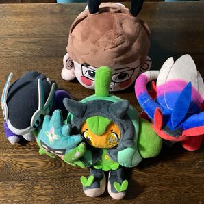 ポケモンセンターポケモンドールズ オーガポン ミライドン コライドン ヒカキンはち【まとめ売り】