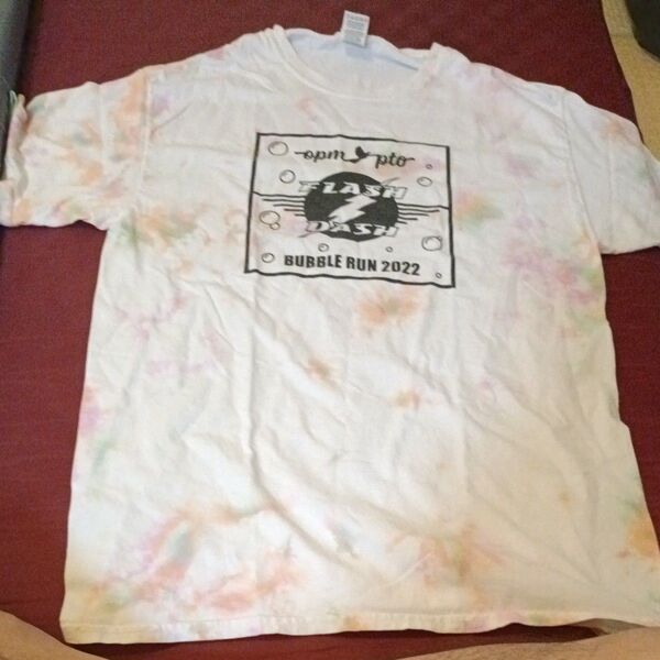 FRUIT OF THE LOOM フルーツオブザルーム FLASH DASH BUBBLE RUN 2022 Tシャツ