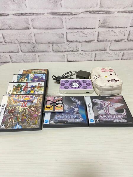Nintendo DS LITE ホワイト 充電器 カセット付き 動作確認済み